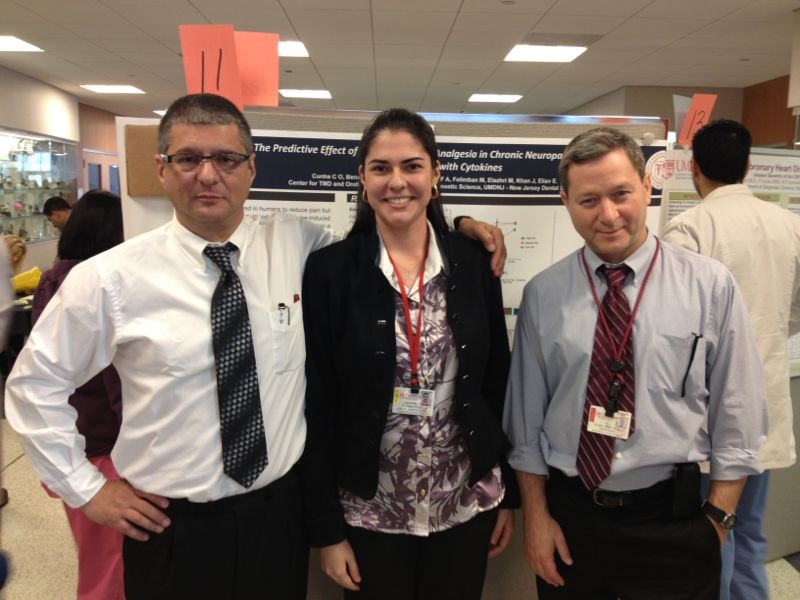 Rafi Benoliel, Carolina Ortigosa Cunha e Eli Eliav